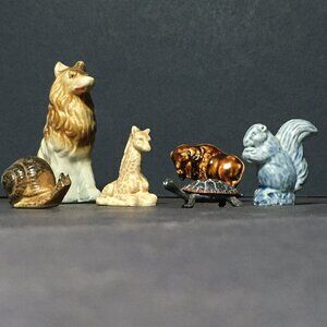 Collection of Wade of England and of Japanese Figurines